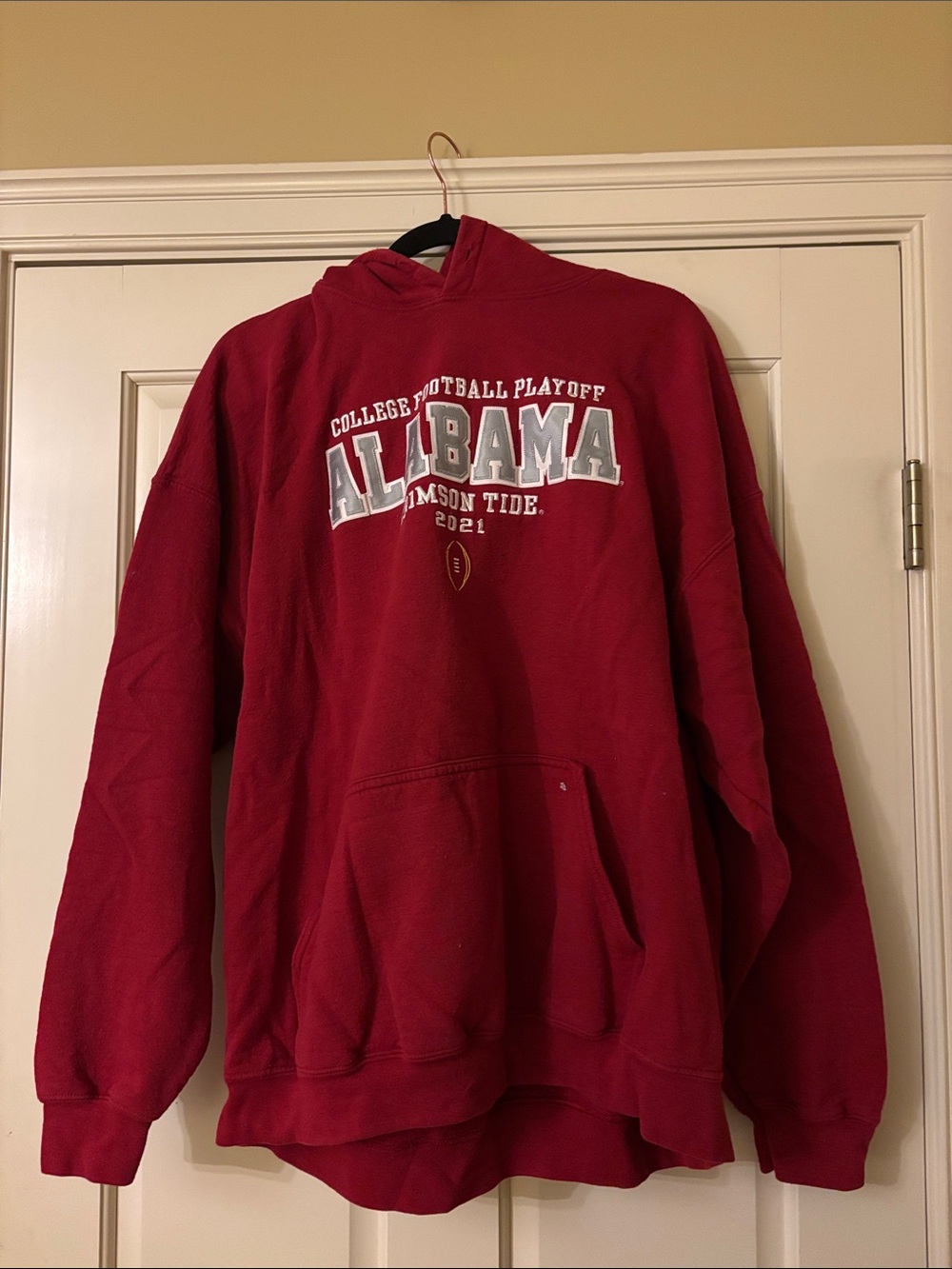 Blue 84 Alabama Crimson Red Pullover Hoodie